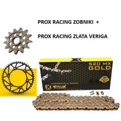 PROX RACING JEKLENI ZOBNIKI + DID ZLATA VERIGA